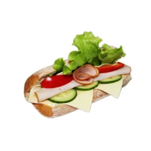 Ost och skink ciabatta