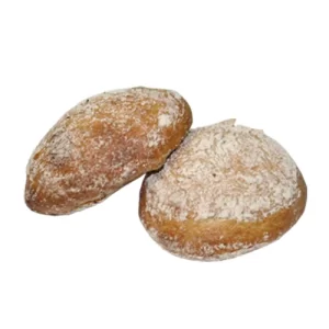 Rågbulle med grahamsmjöl